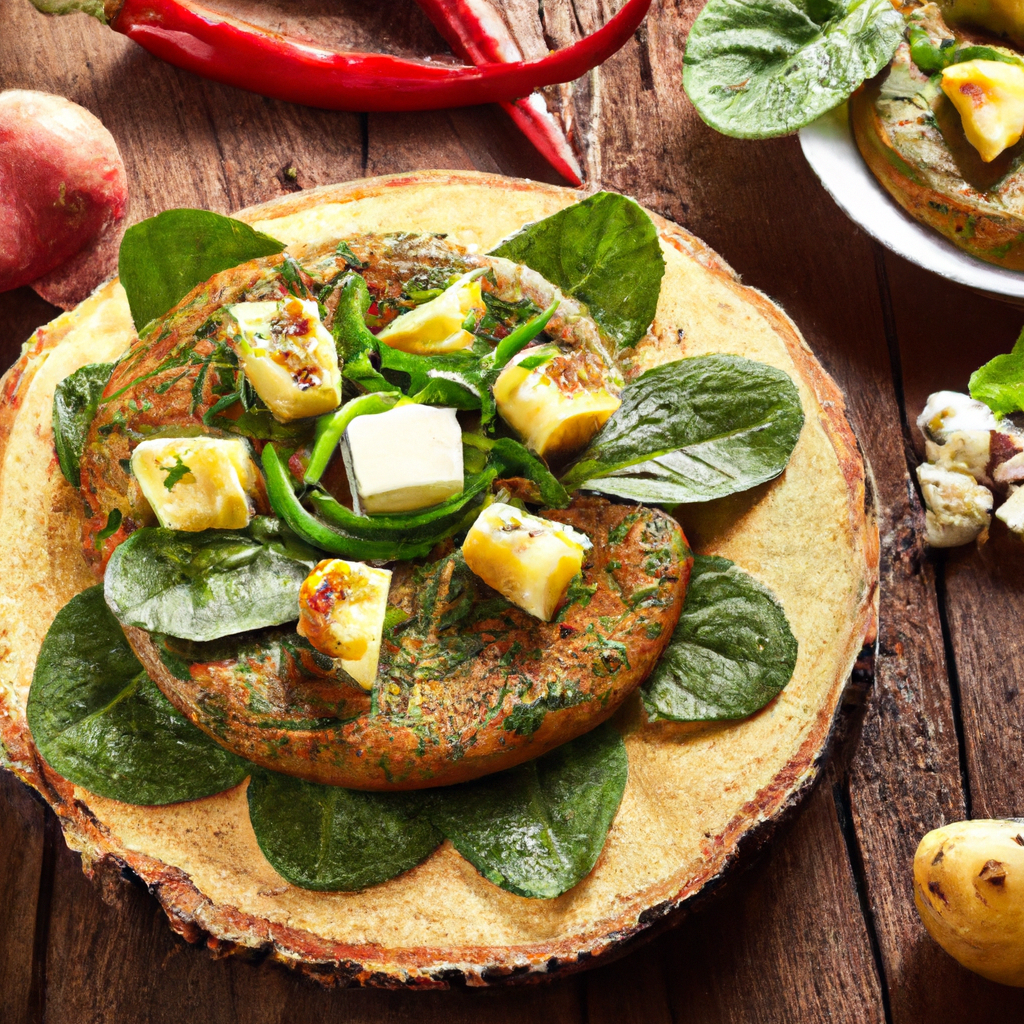 Aloo Palak Paratha