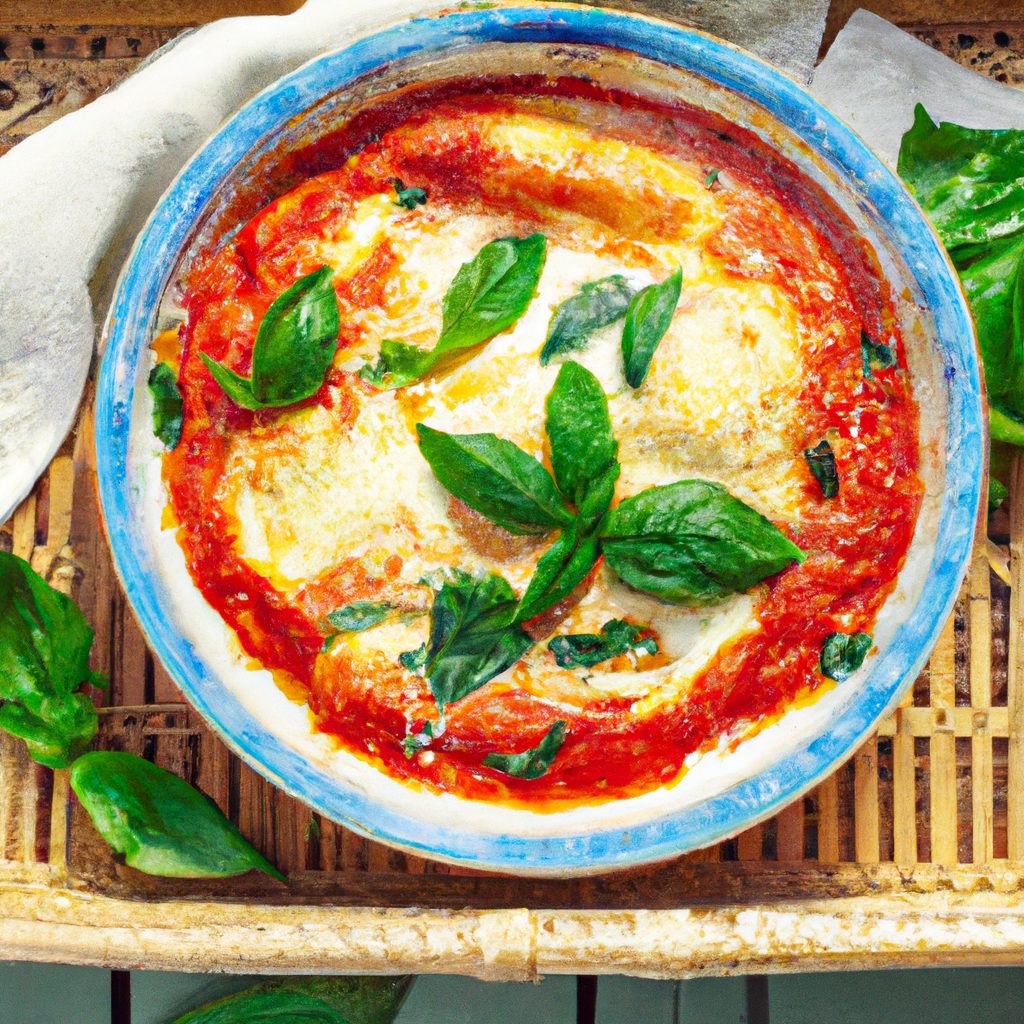 Baked Ricotta With Tomato Sauce