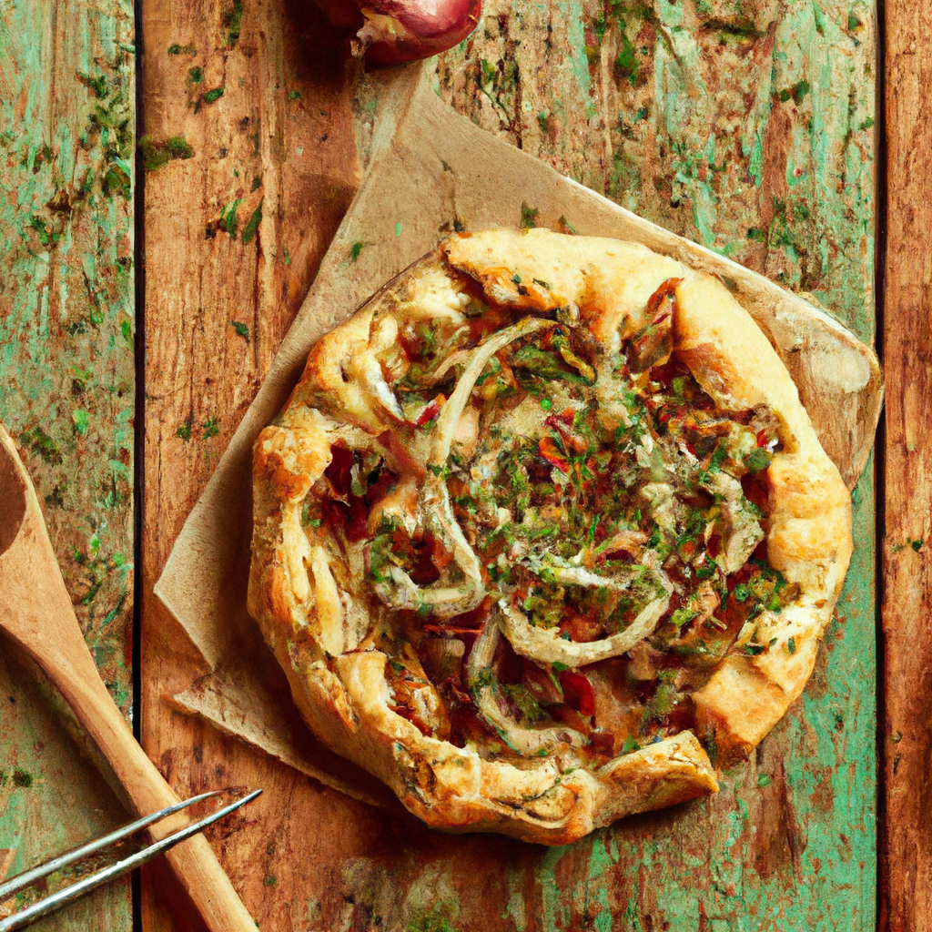 Caramelized Onion And Goat Cheese Tart