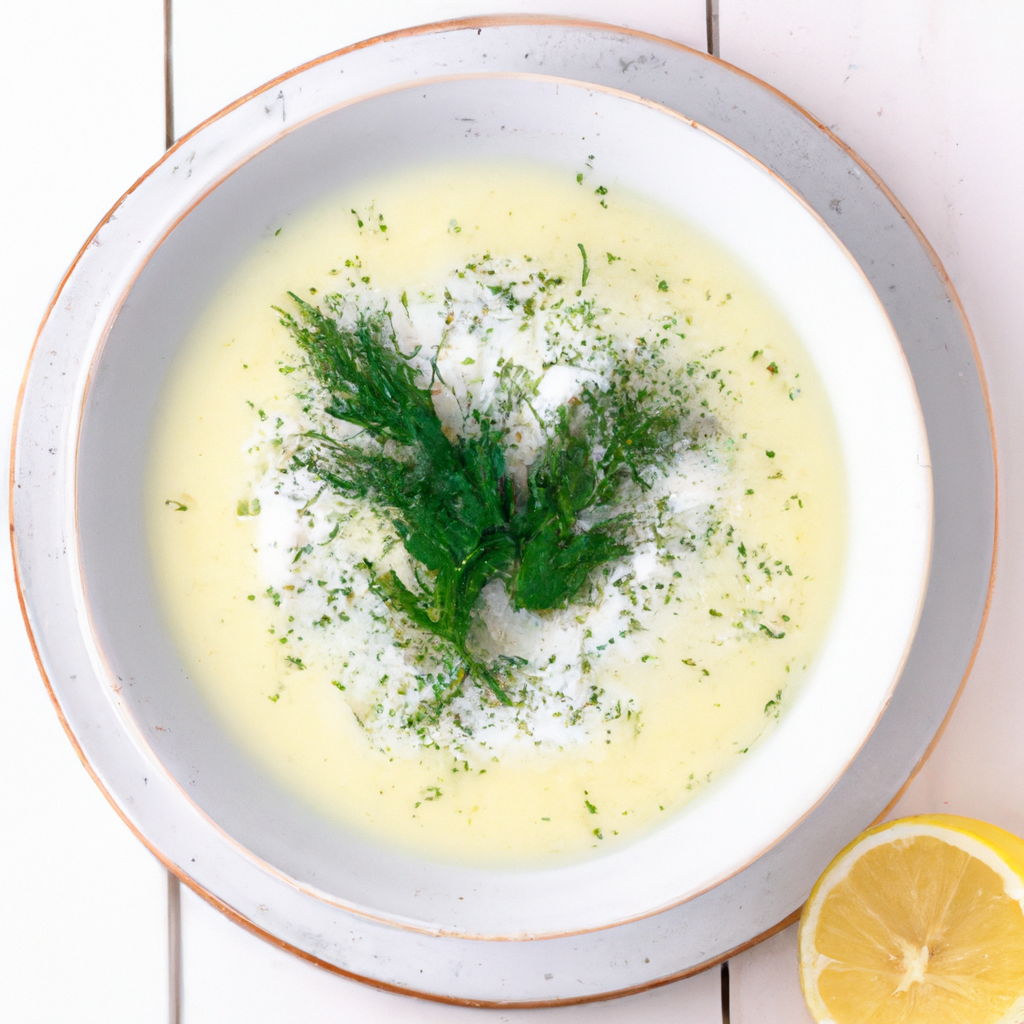 Greek Lemon Rice Soup Avgolemono