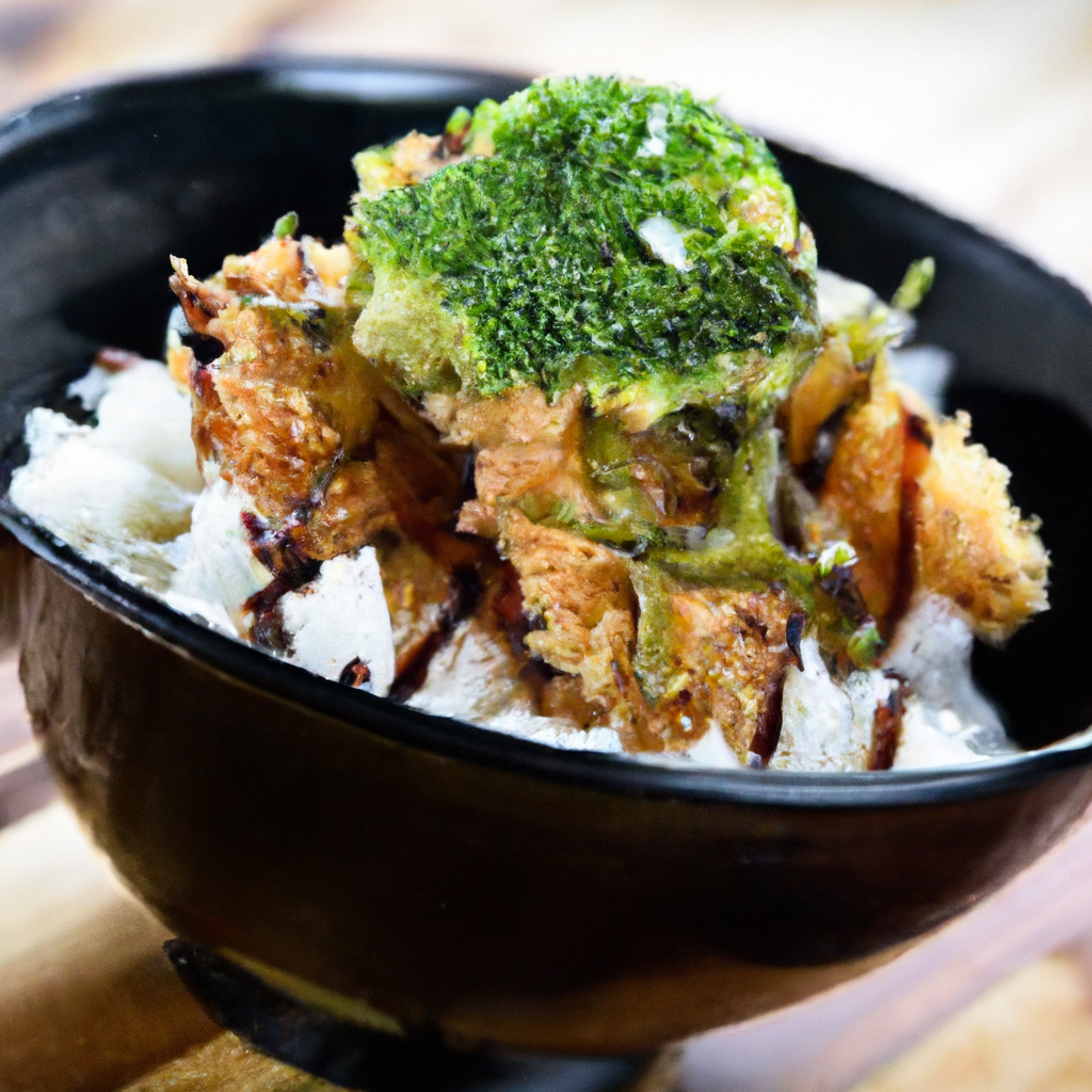 Veggie Tempura Rice Bowl