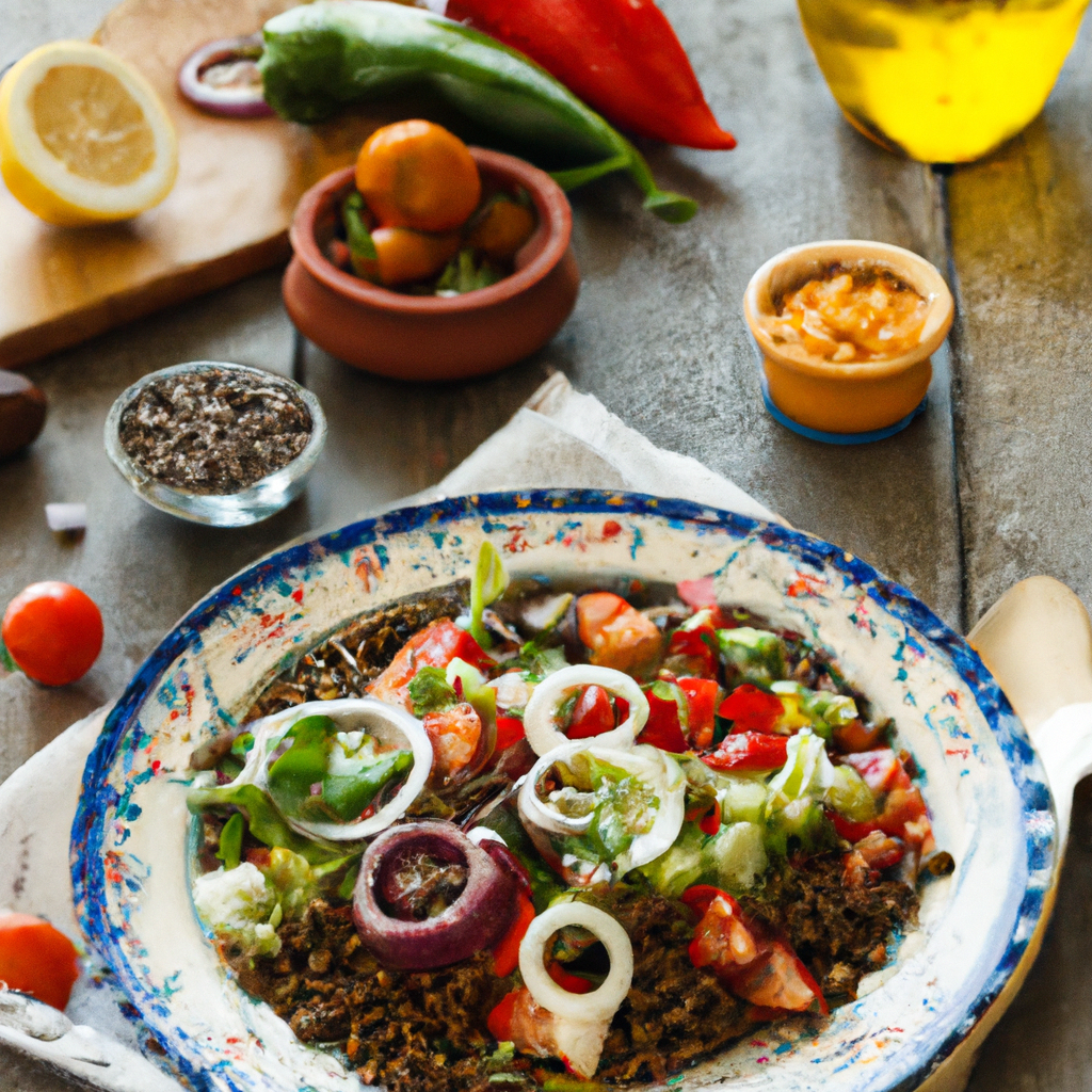 Mediterranean Vegetable And Lentil Salad