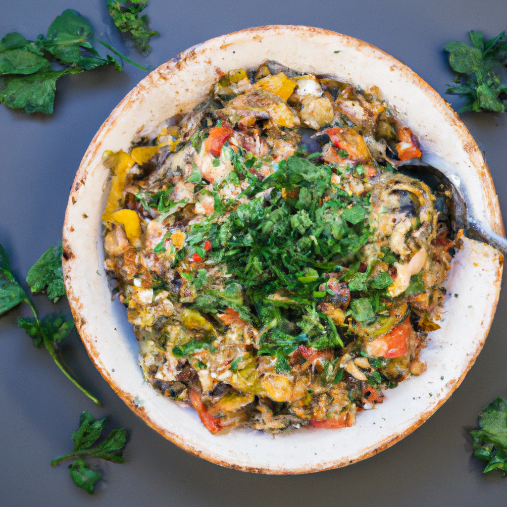 Provencal Vegetable Crumble