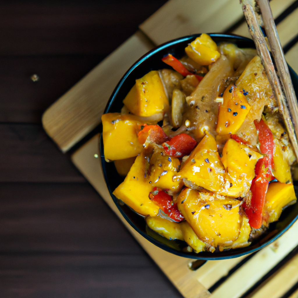 Vietnamese Pineapple And Tofu Stir Fry