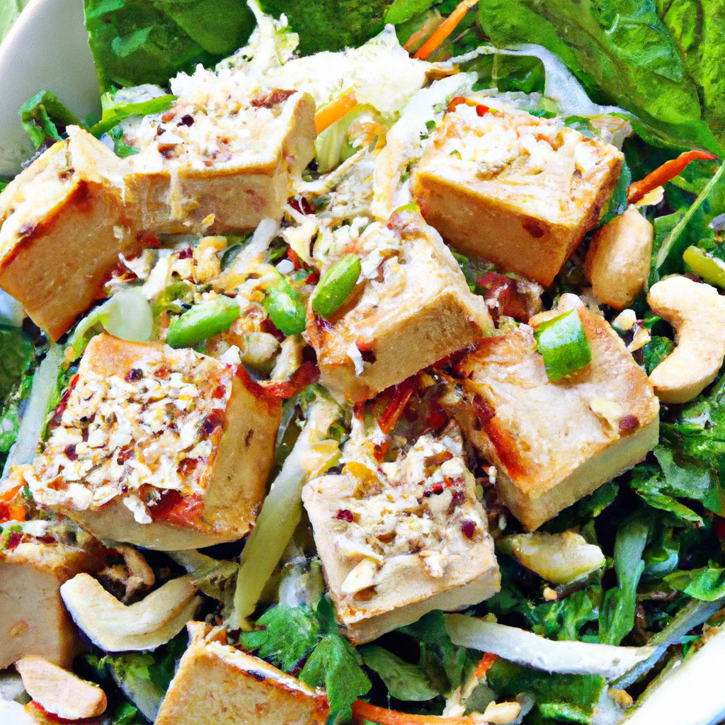 Vietnamese Tofu And Vermicelli Salad