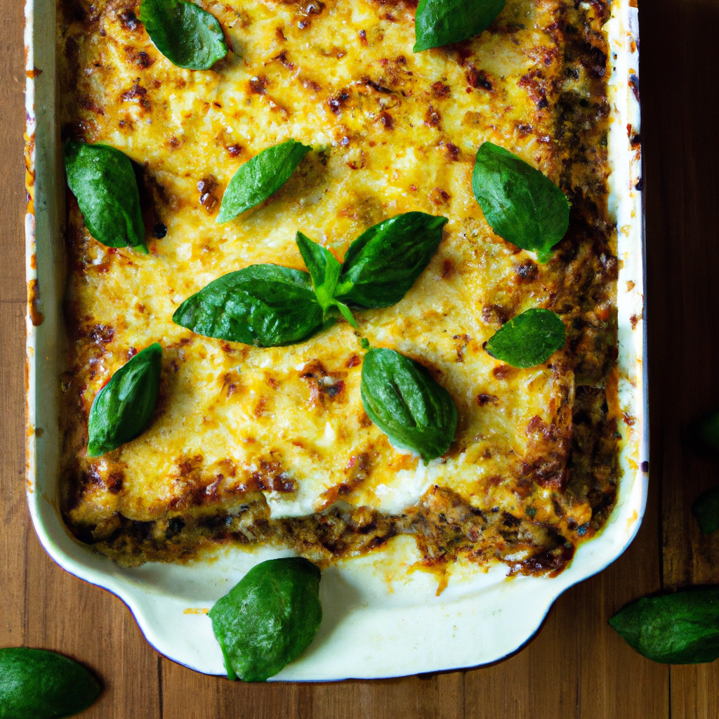 Zucchini And Eggplant Lasagna