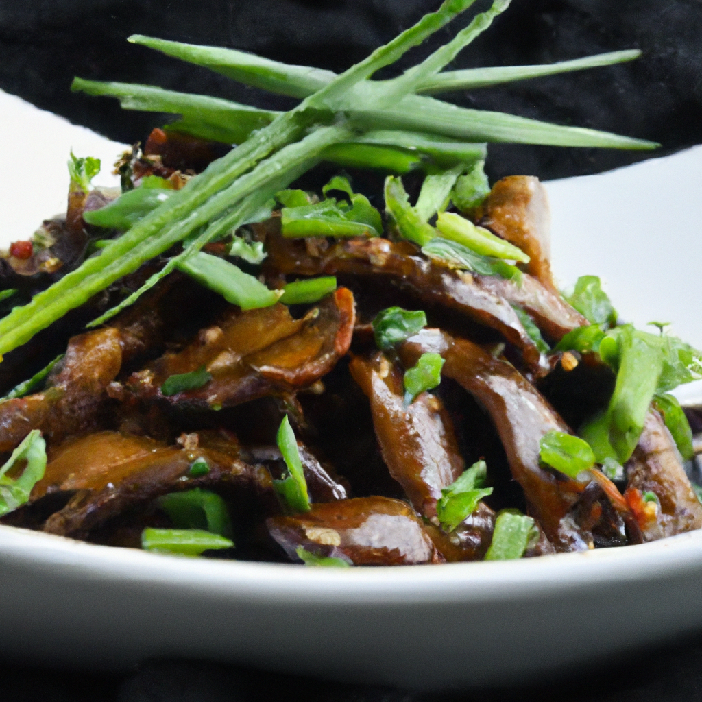 Ginger Soy Mushrooms