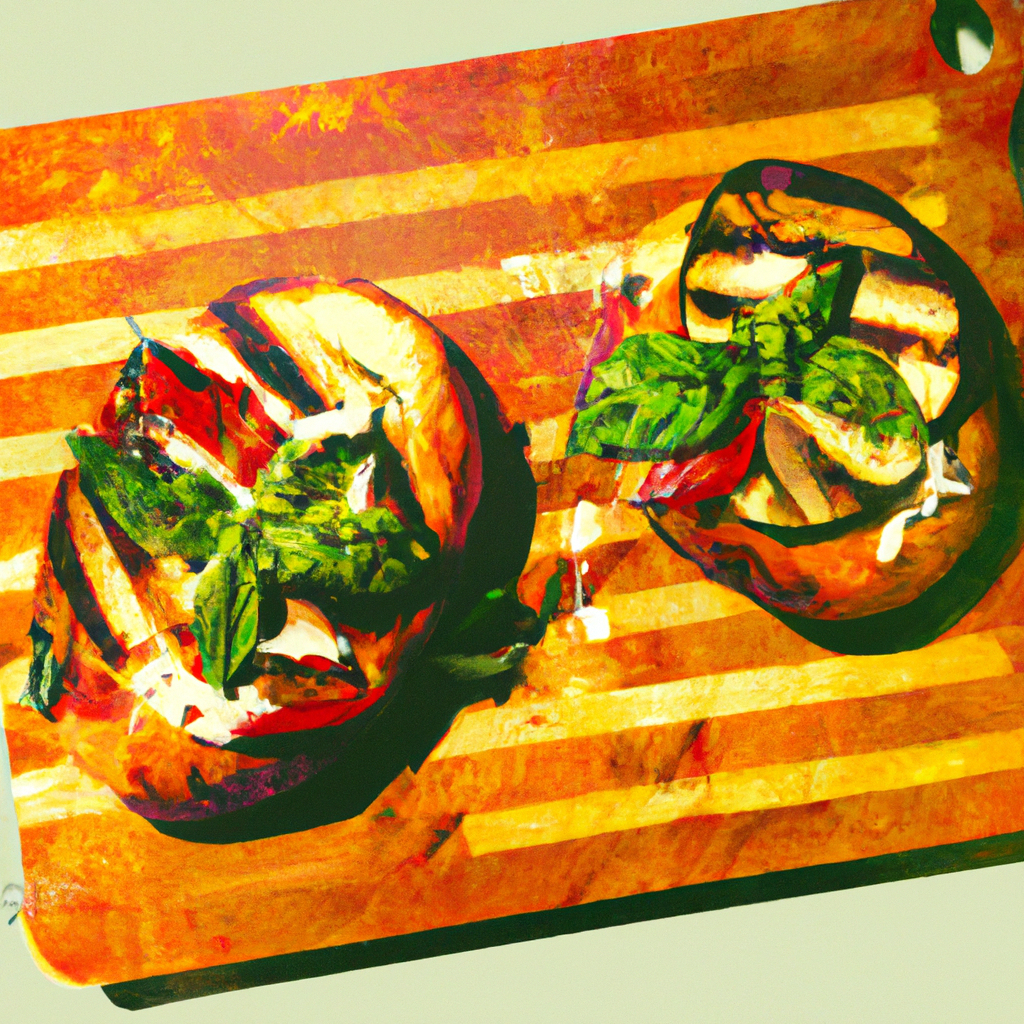 Grilled Vegetable And Mozzarella Panini