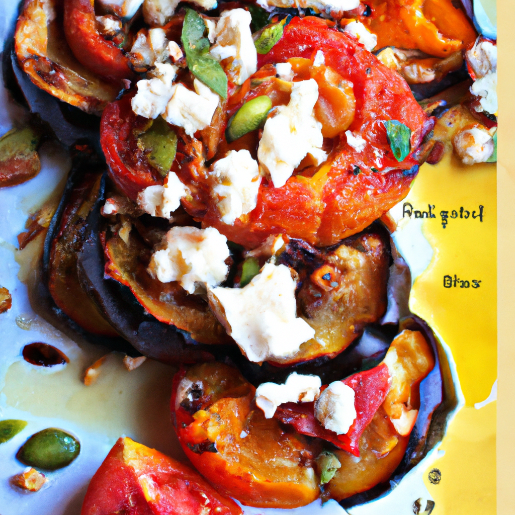 Roasted Tomato And Eggplant Bake