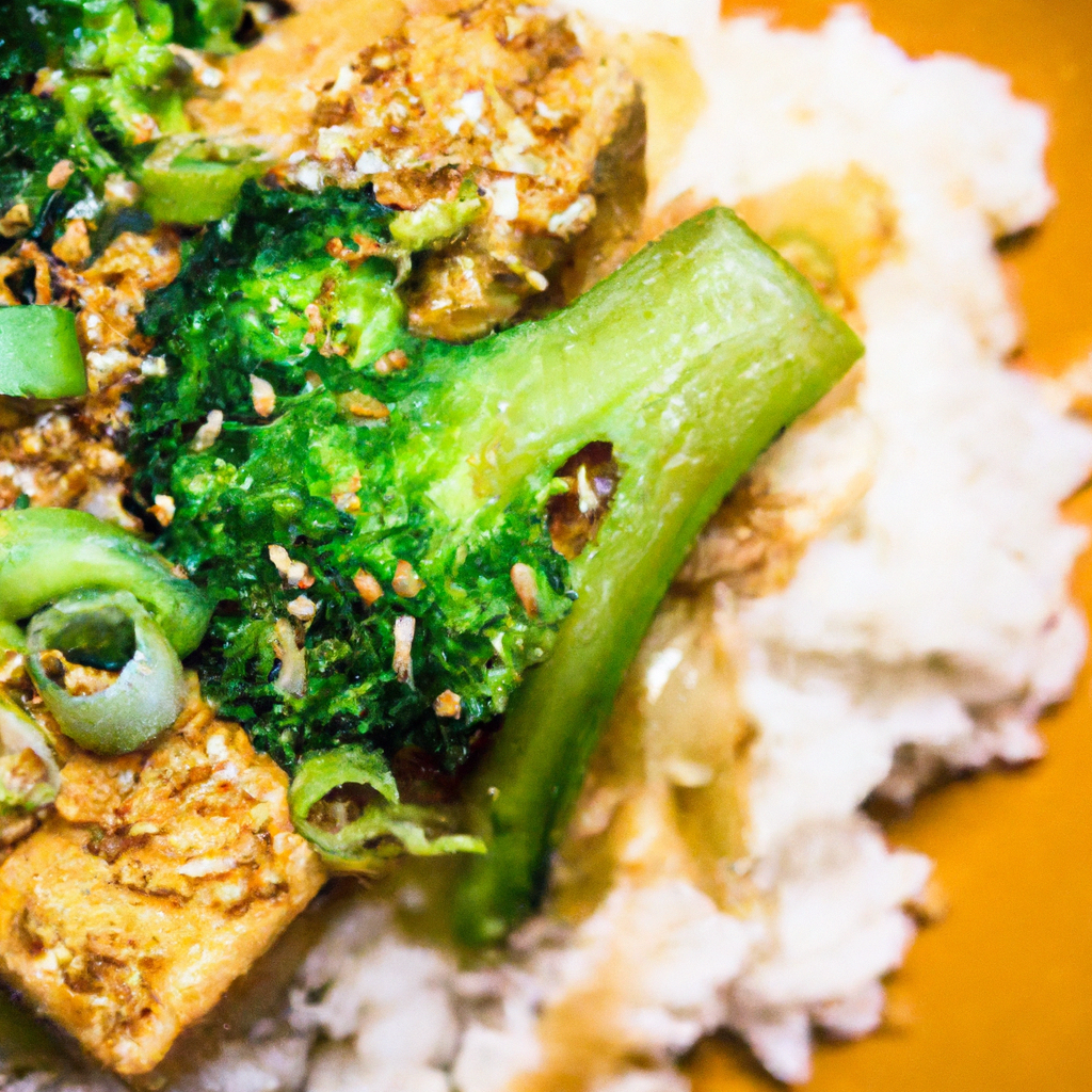 Sesame Tofu And Broccoli