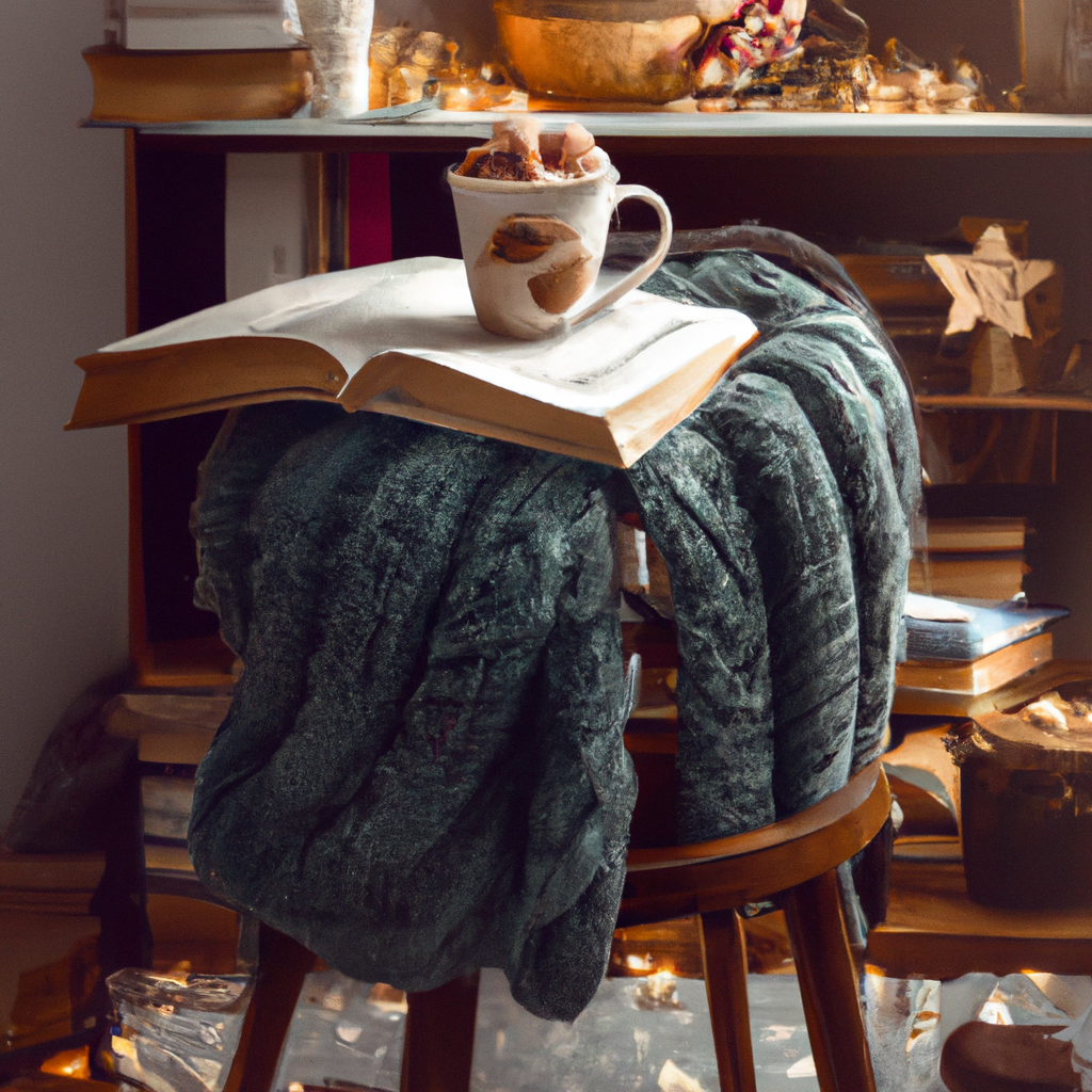 Setting Up A Cozy Holiday Themed Reading Area