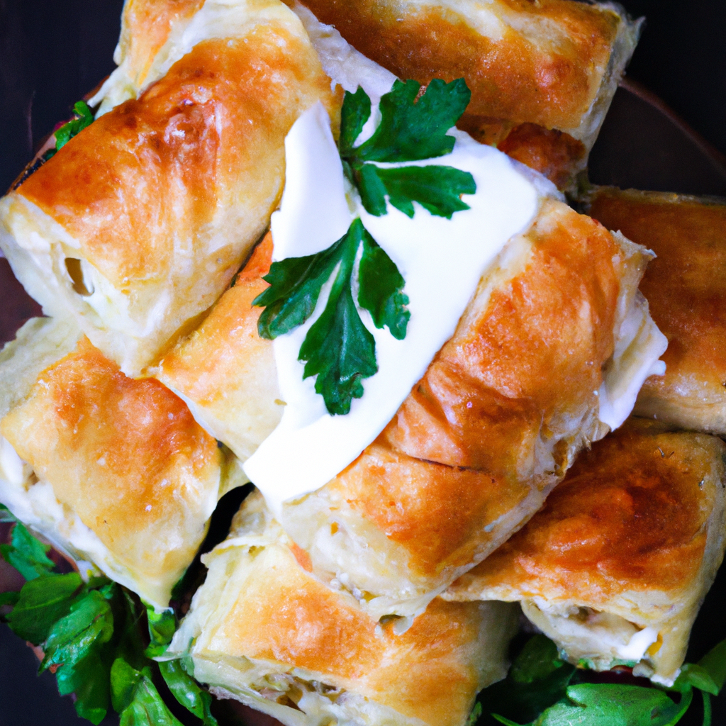 Sigara Boregi Cheese Filled Pastry