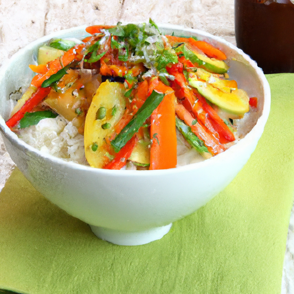 Vegetable Donburi
