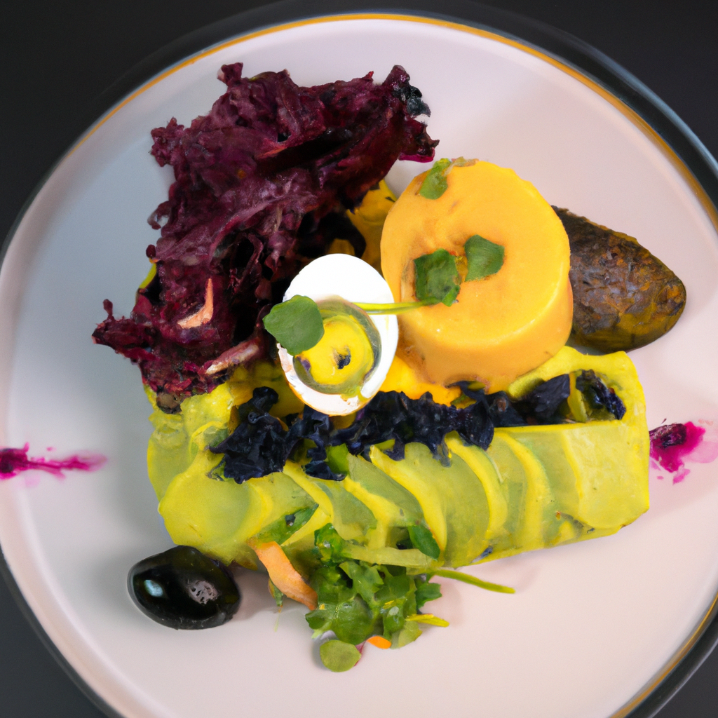 Vegetarian Causa With Sweet Potatoes