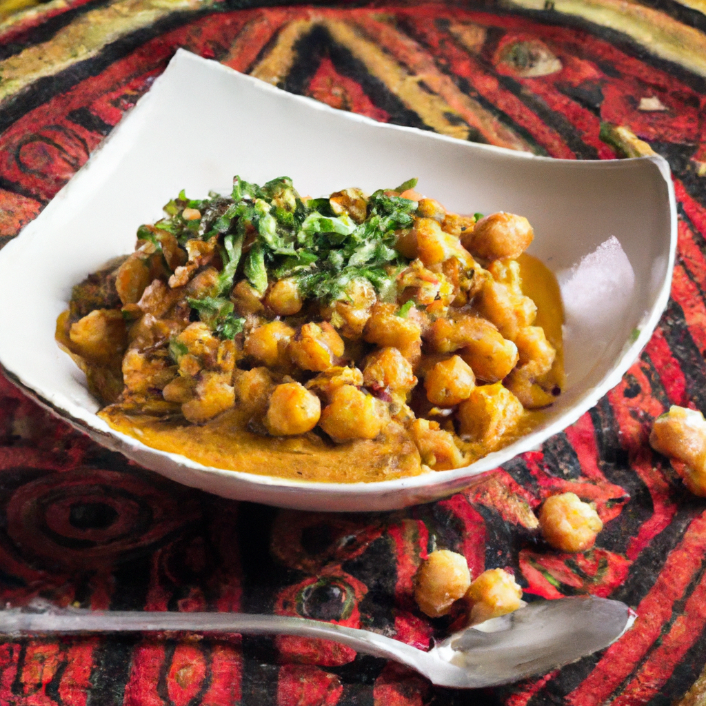 Yeshiro Fitfit Bet Siljo Chickpea Stew With Mustard