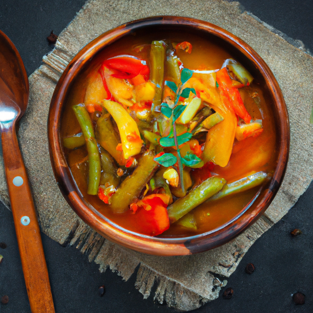 Feij&atilde;o Verde Com Legumes Green Bean And Vegetable Stew