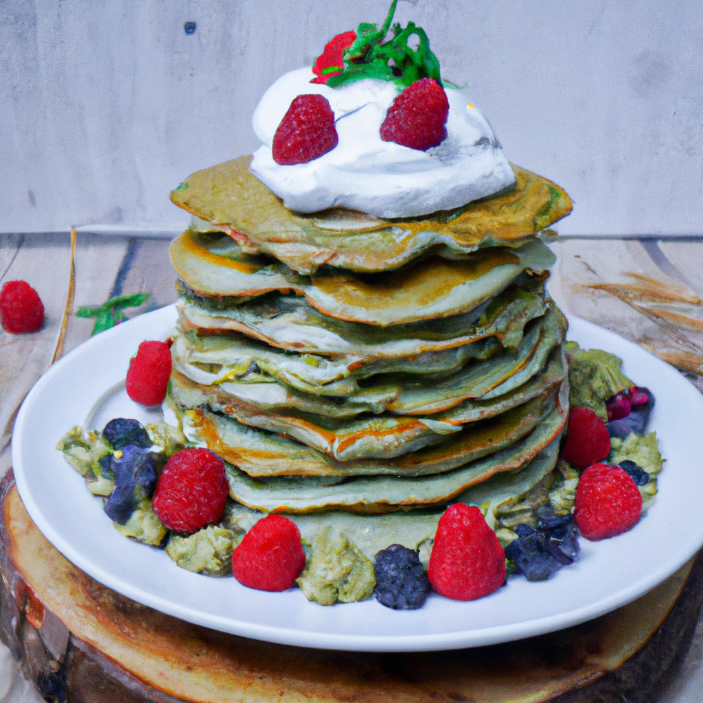 Panqueca De Espinafre Spinach Pancakes