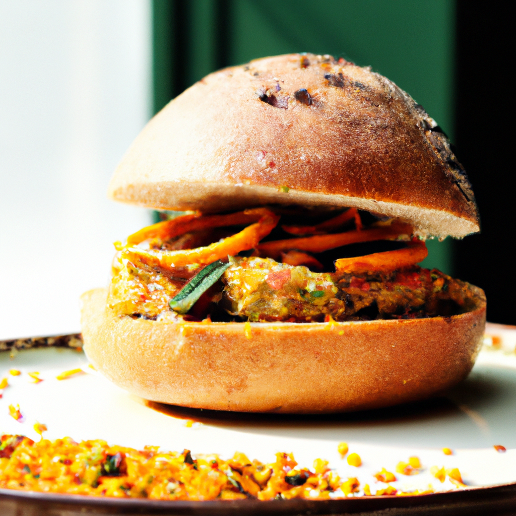 Vegan Banh Mi Burger