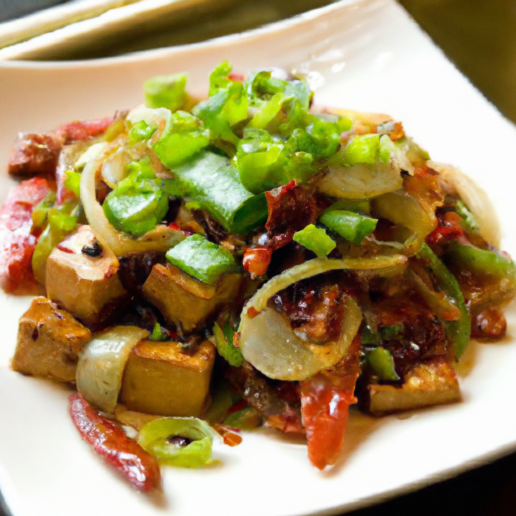 Vegetarian Bulgogi Tofu