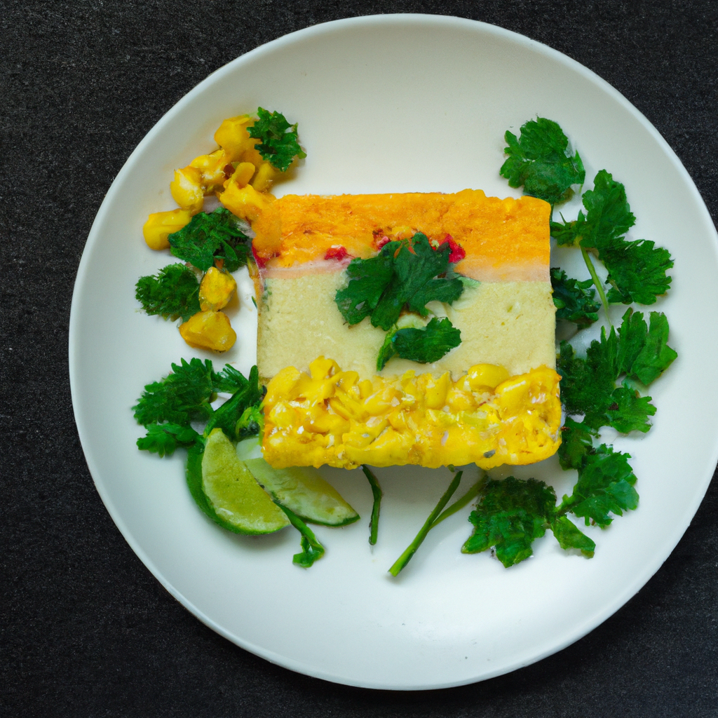 Vegetarian Causa With Potato And Corn