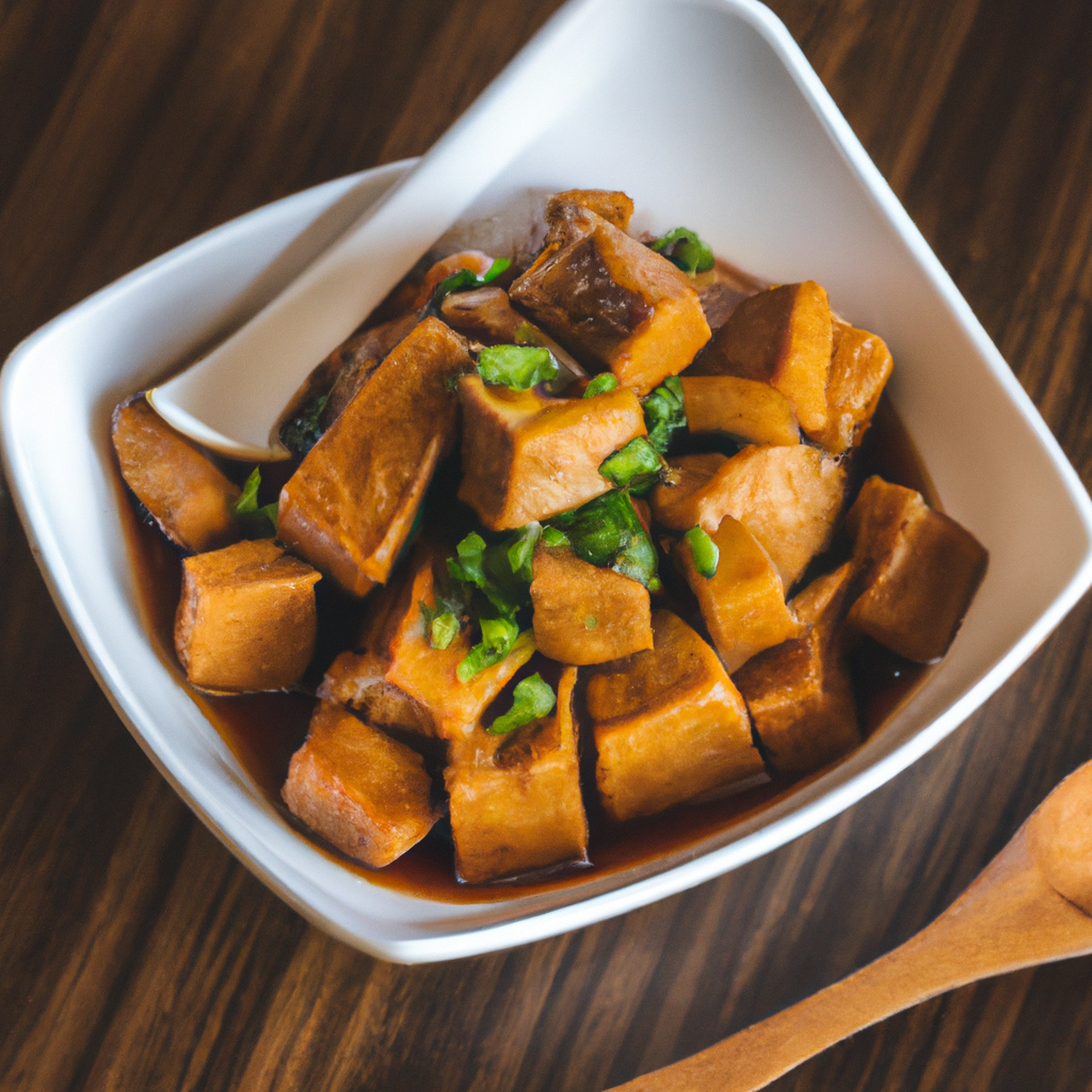Vegetarian Vietnamese Caramelized Tofu