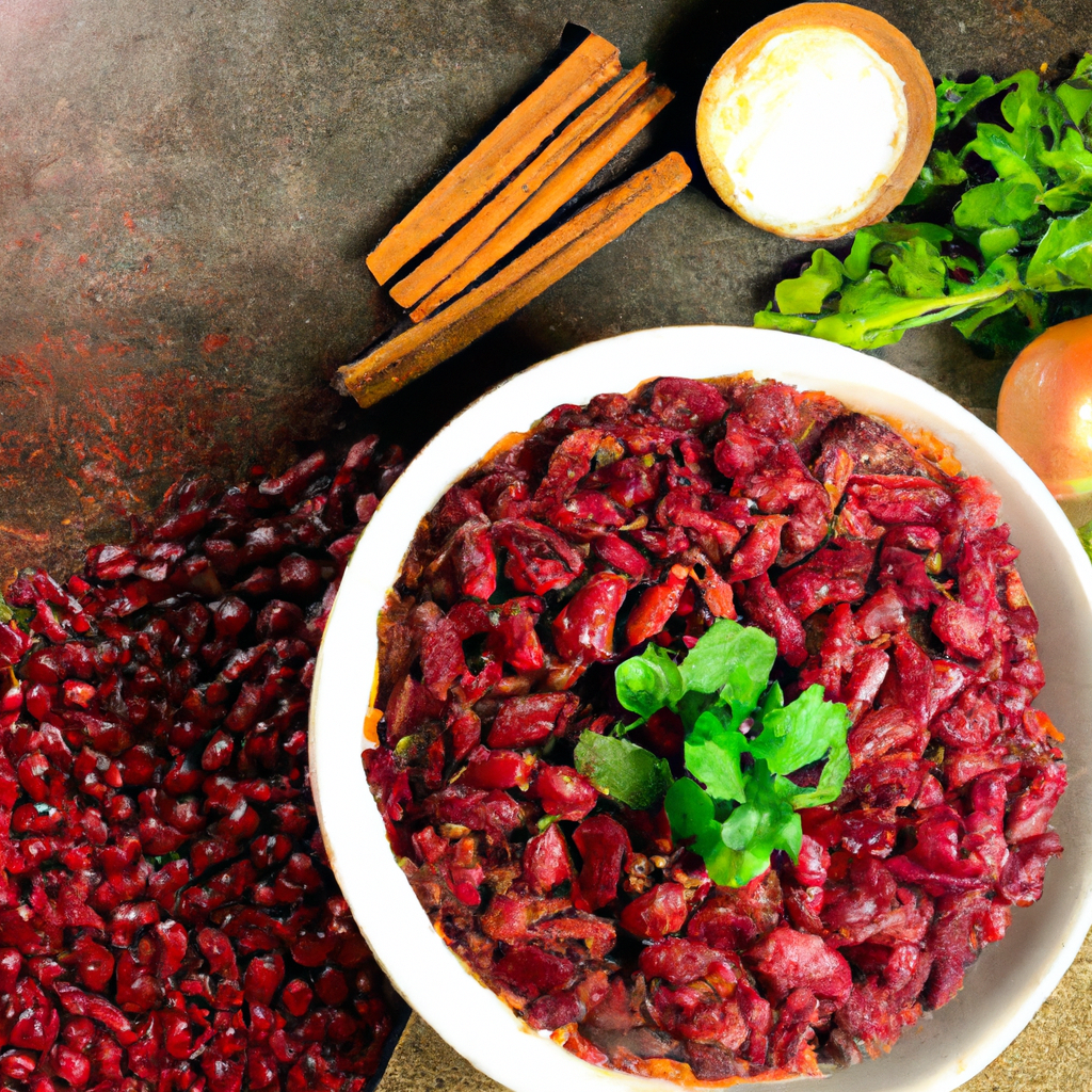 Feij&atilde;o Vermelho Com Legumes Red Bean And Vegetable Stew