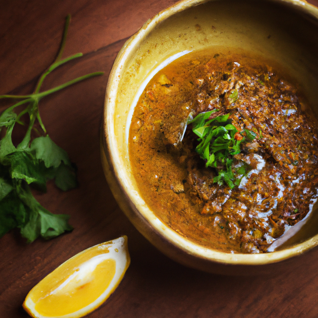 Lebanese Lentil And Rice Soup
