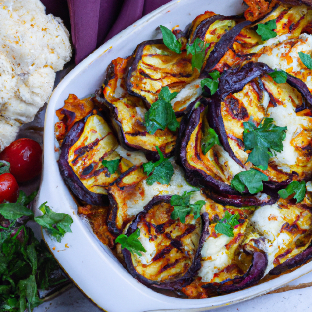 Patlicanli Karnabahar Casserole Eggplant And Cauliflower Casserole
