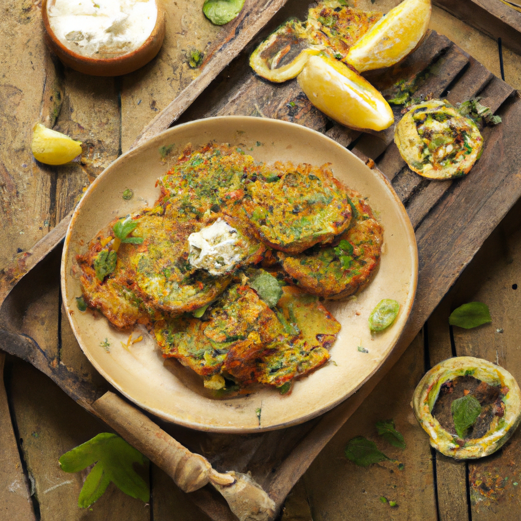 Zucchini Fritters With Parmesan