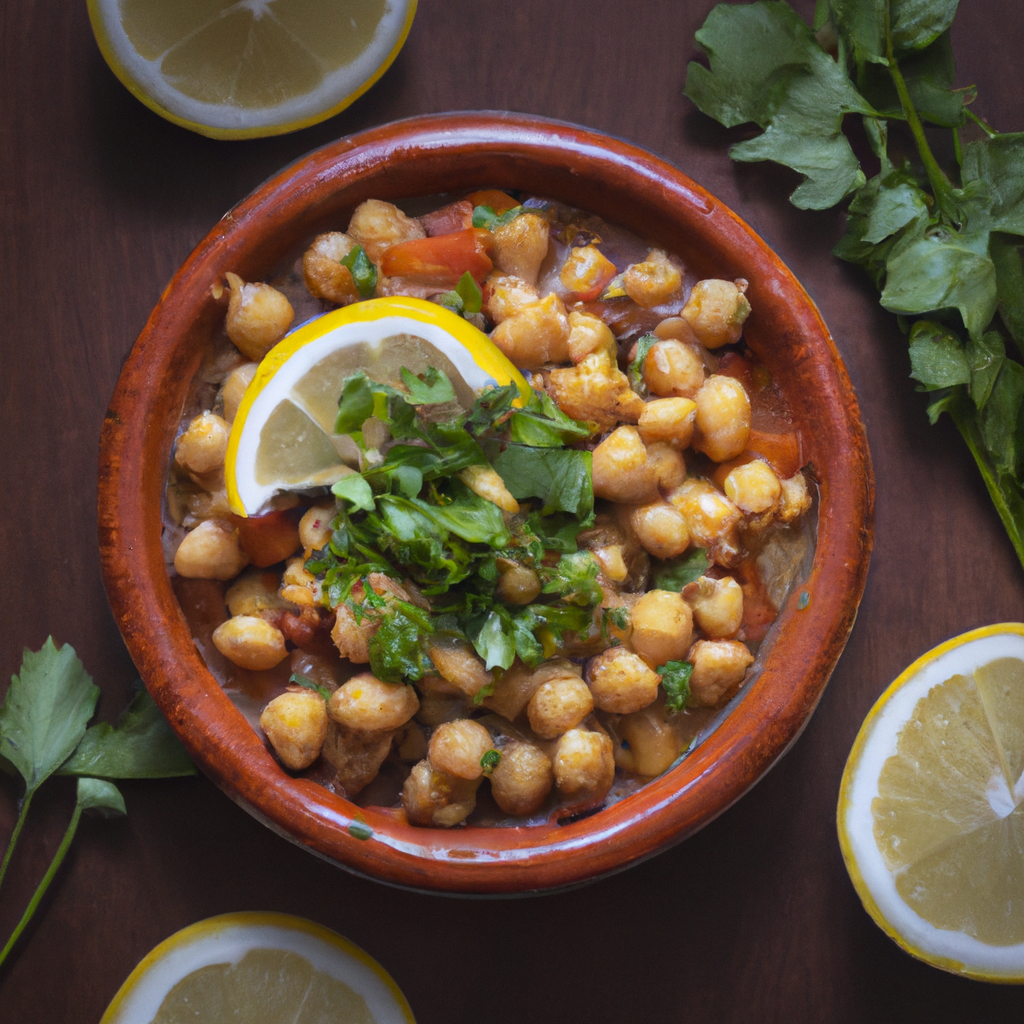 Lebanese Chickpea And Vegetable Stew