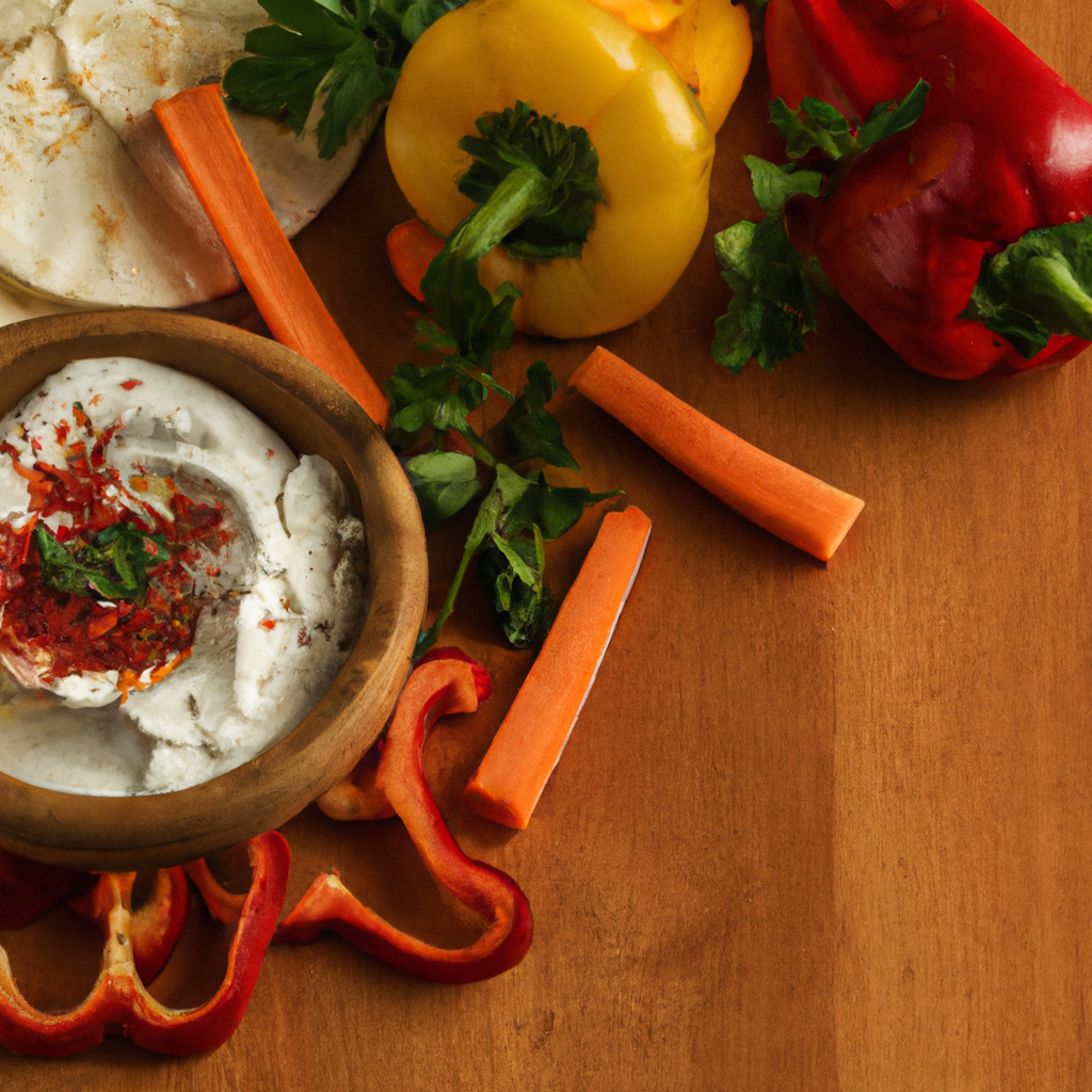 Roasted Red Pepper And Feta Dip