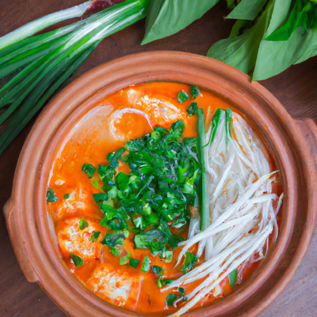 Vietnamese Bun Rieu With Tofu