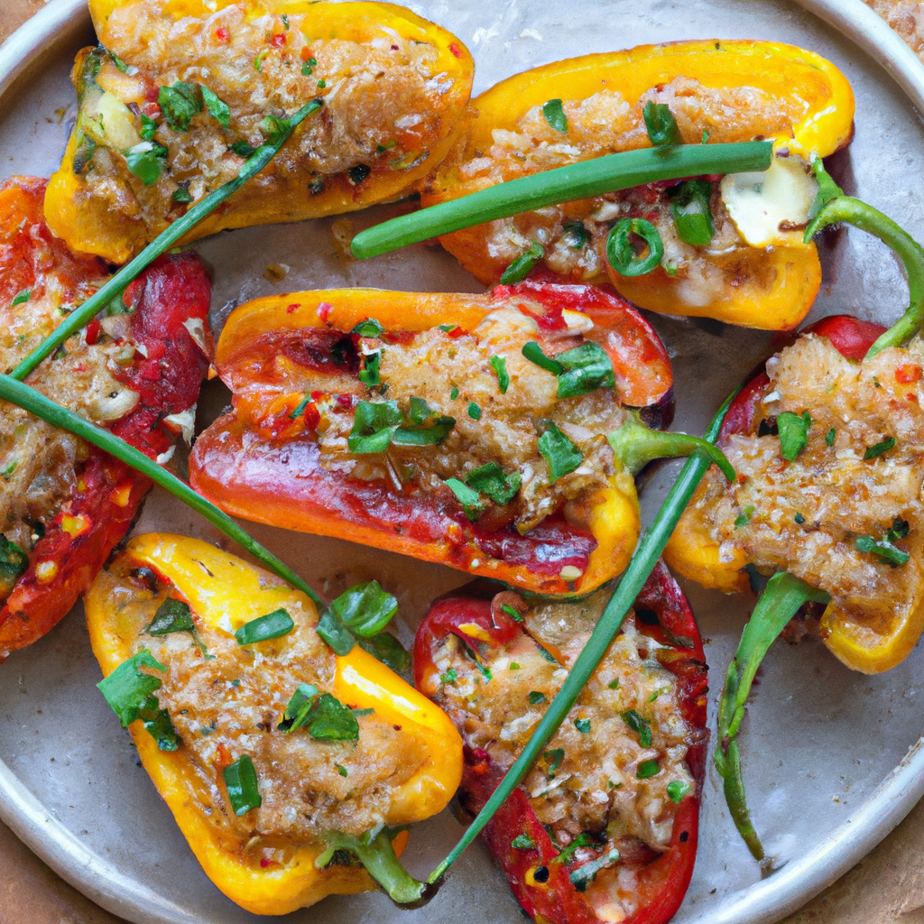 Quinoa Stuffed Rocoto