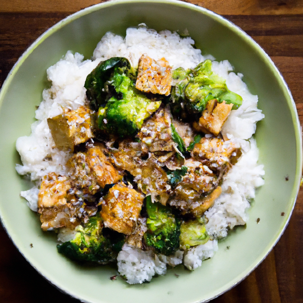 Sesame Tofu Broccoli Stir Fry