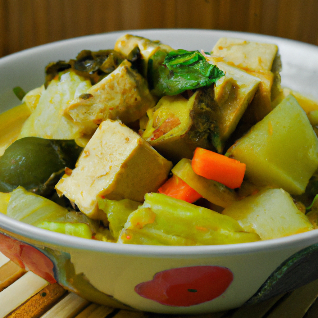 Tofu And Vegetable Hotpot