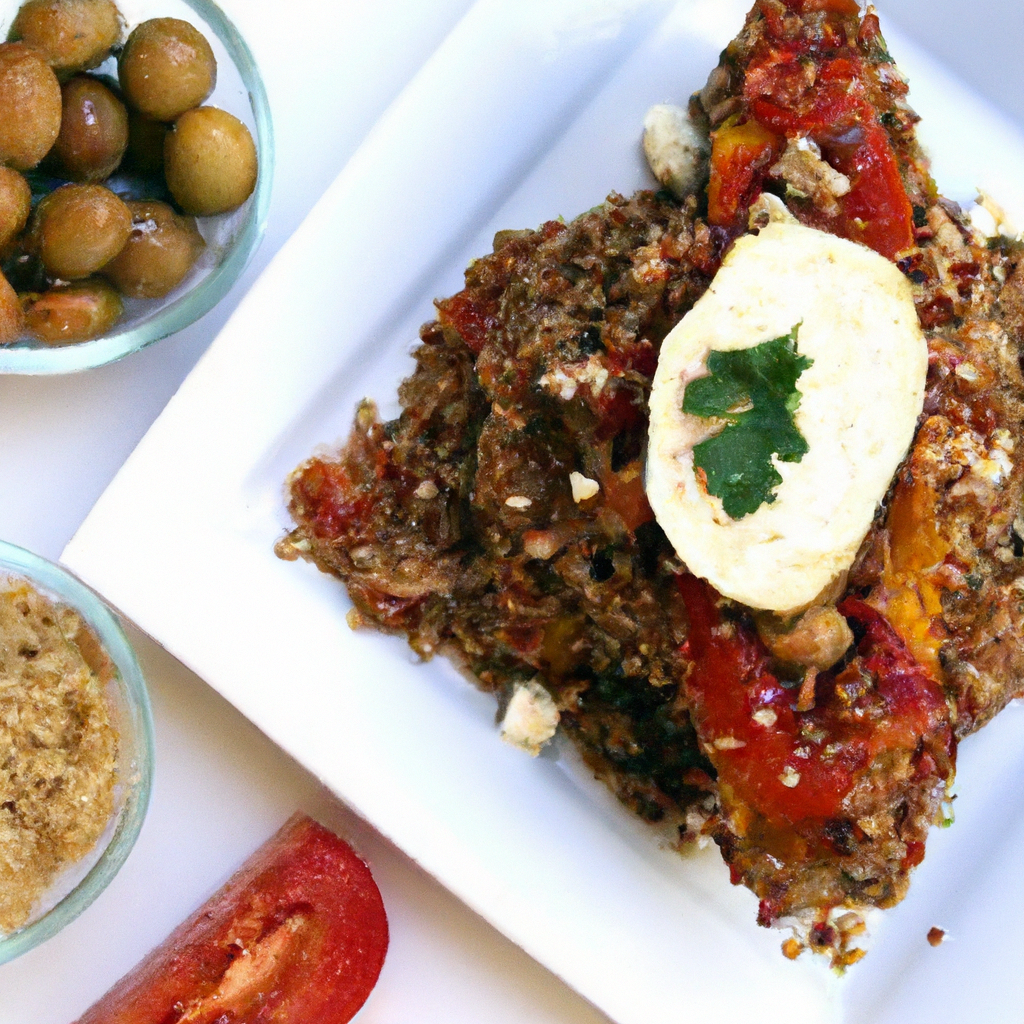 Stuffed Eggplant With Tomato And Olive Sauce