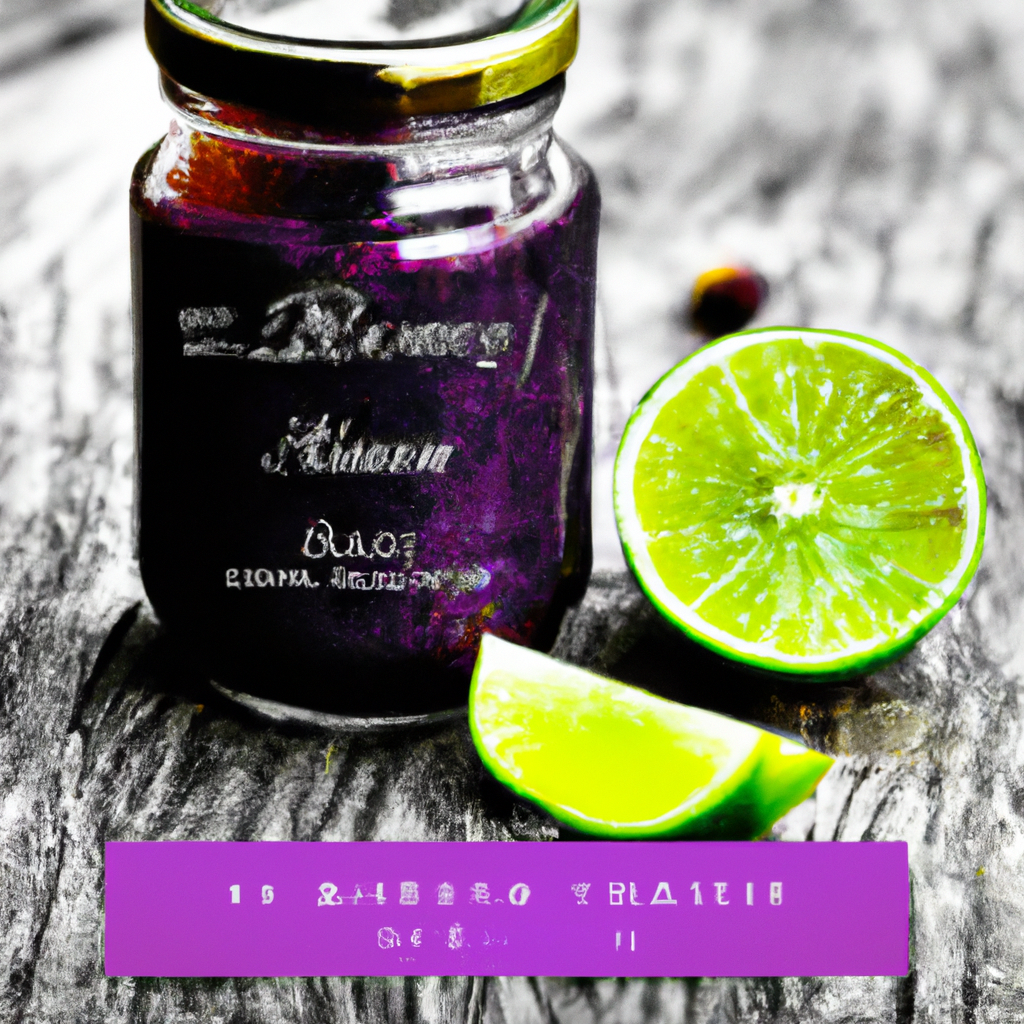 Fermented Blackberry Lime Sauce